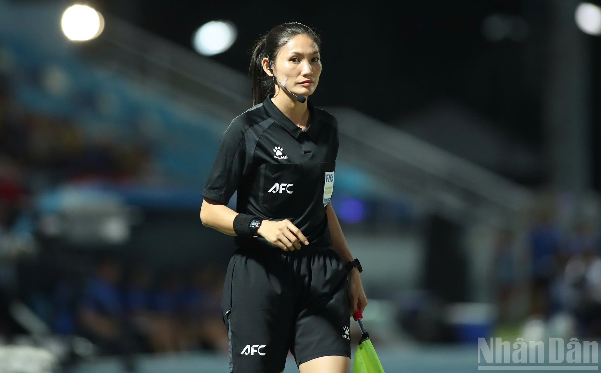 第29分钟，边裁判碧垂的进球无效。