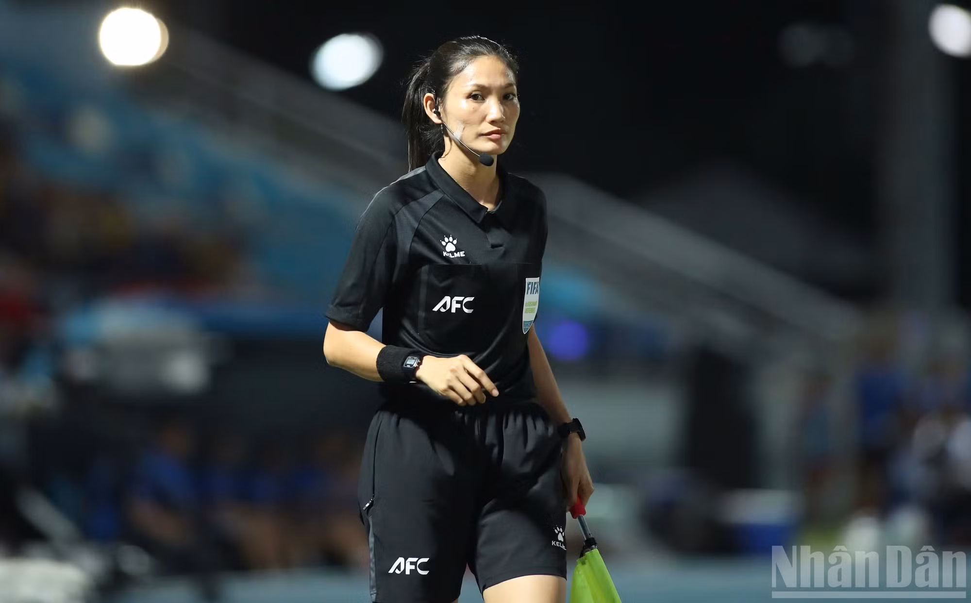 第29分钟，边裁判碧垂的进球无效。