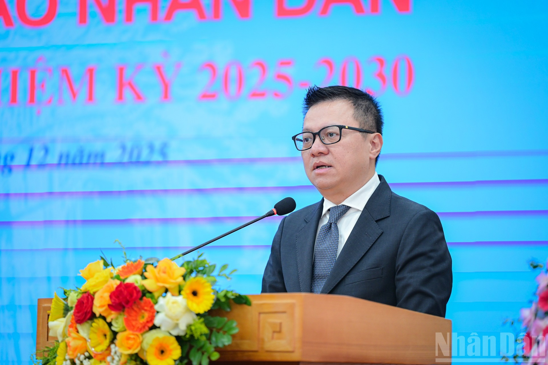 黎国明同志在会上发表指导性讲话。