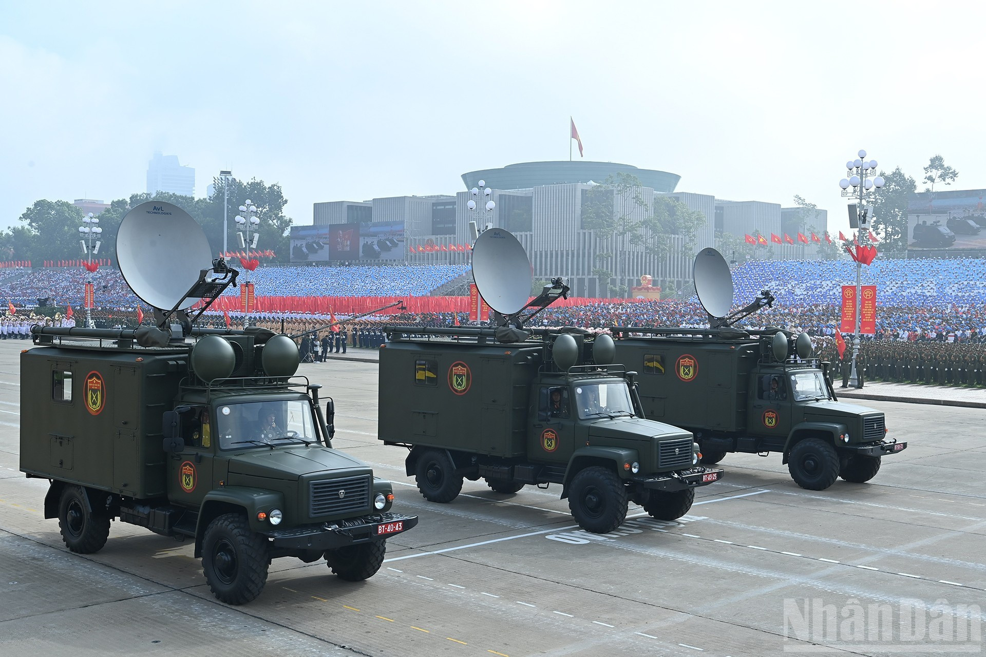 列装于越南人民军的各类武器装备，不仅展现了军事力量，更彰显了民族独立、自强的意志以及掌握国防科技的精神。