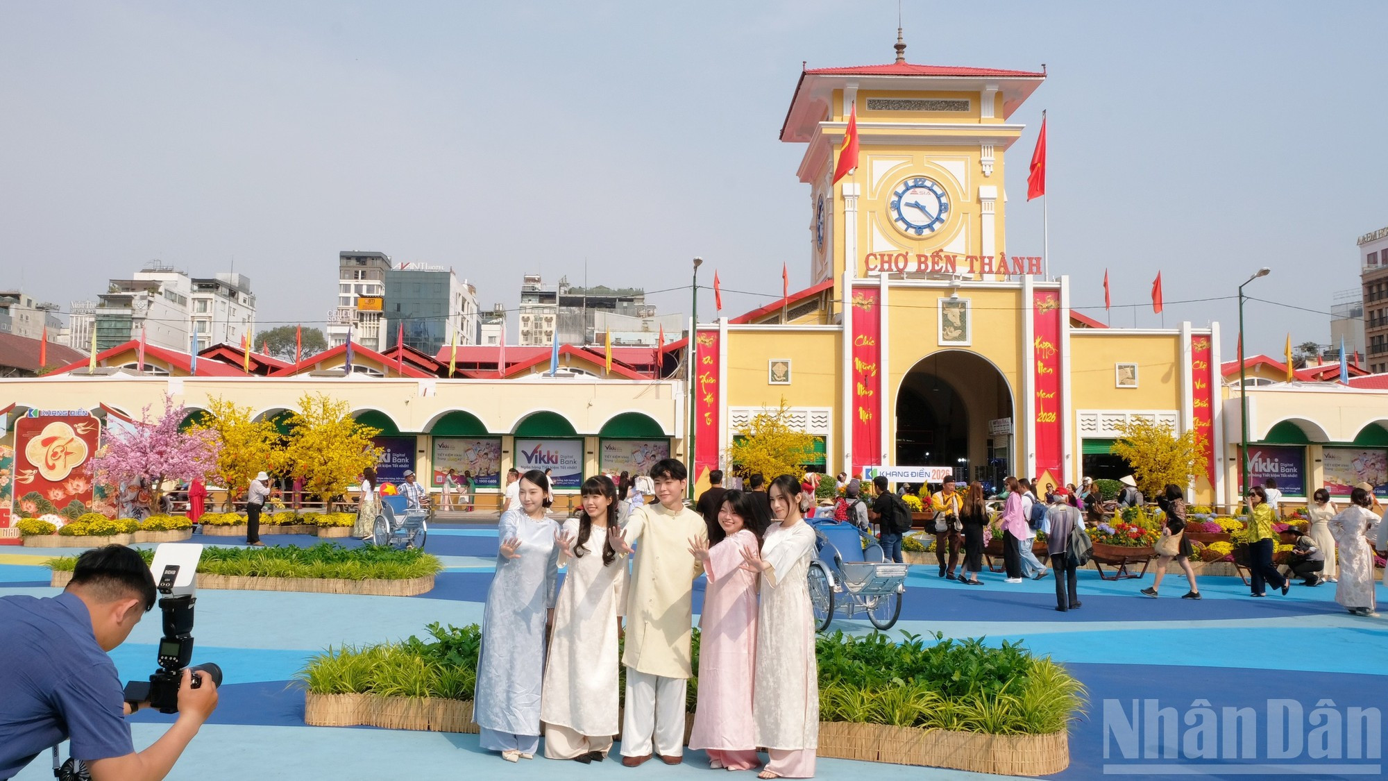 滨城市场焕然一新，成为胡志明市的打卡热点【组图】