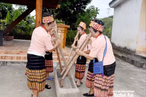 走进邦村，感受傣族同胞庆祝新米节。（图片来源：义安报）