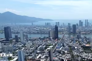 岘港市一角。