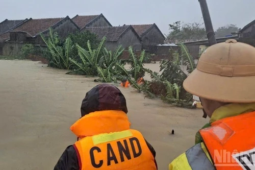越南中部近期因洪灾遭受巨大损失。