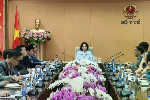 卫生部召开紧急会议。（图片来源：越通社）