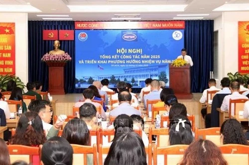 会议现场。（图片来源：越通社）