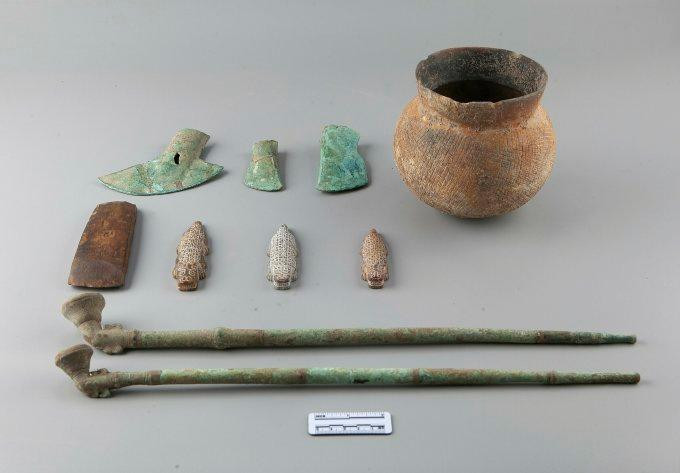 越南接收由美方归还的10件历史文物。(图片来源:国家历史博物馆) 越南接收由美方归还的10件历史文物。(图片来源:国家历史博物馆)