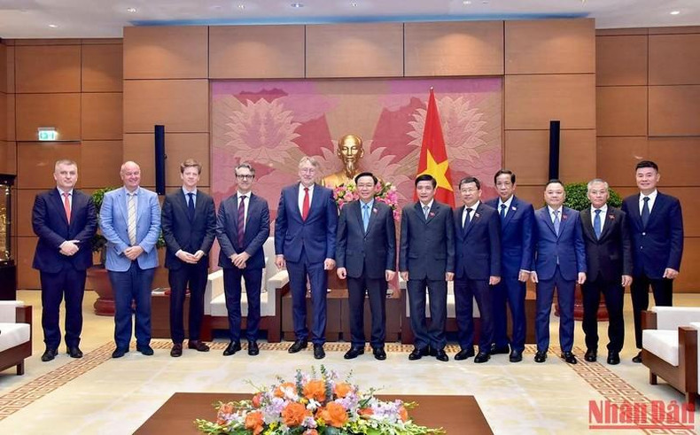 越南国会主席王廷惠会见欧洲议会国际贸易委员会主席兰格(组图) ảnh 7 越南国会主席王廷惠会见欧洲议会国际贸易委员会主席兰格(组图) ảnh 7