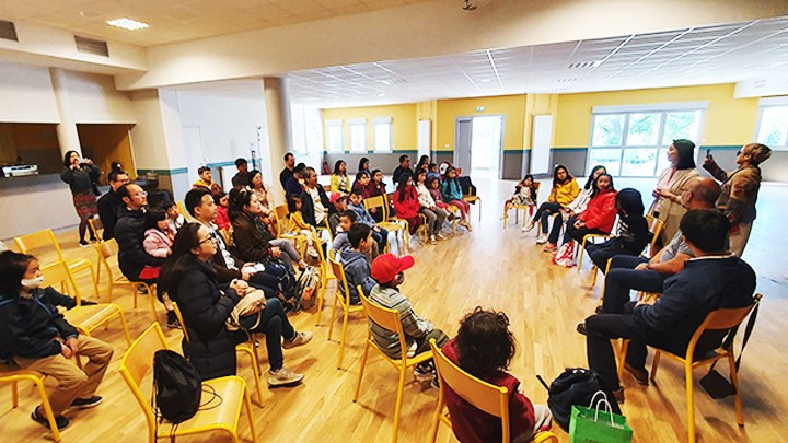 “风筝”组的一堂课。