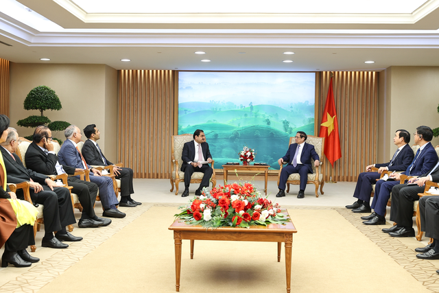 会见场景。(图片来源:VGP) 会见场景。(图片来源:VGP)
