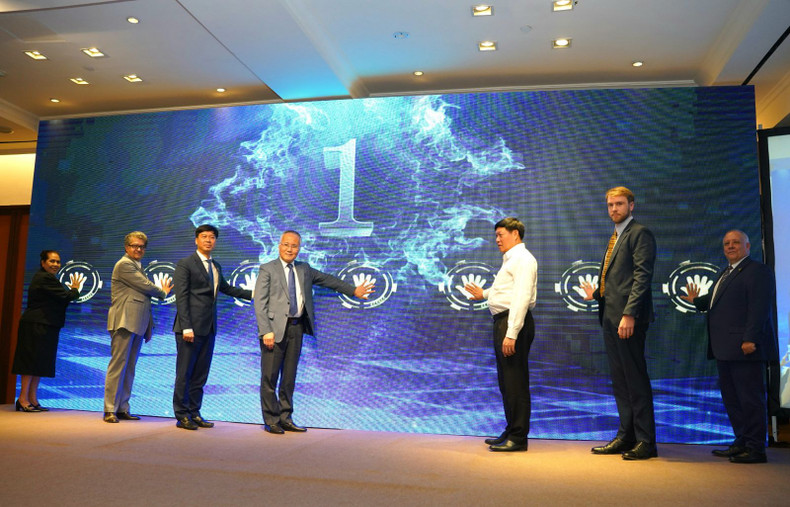 2023年越南国家品牌周开幕式。 2023年越南国家品牌周开幕式。