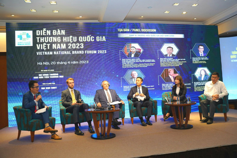 越南国家品牌国际论坛正式开幕。 越南国家品牌国际论坛正式开幕。