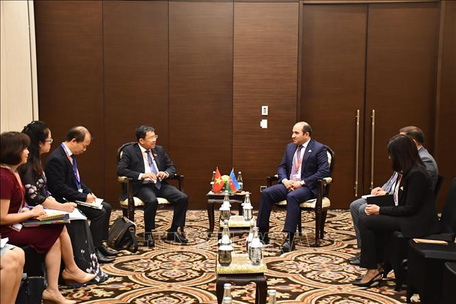 武海河主任会见阿塞拜疆代表团。 武海河主任会见阿塞拜疆代表团。