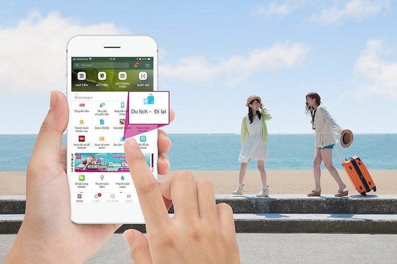 科技在旅行规划中发挥着越来越重要的作用。(图片来源:baochinhphu.vn) 科技在旅行规划中发挥着越来越重要的作用。(图片来源:baochinhphu.vn)