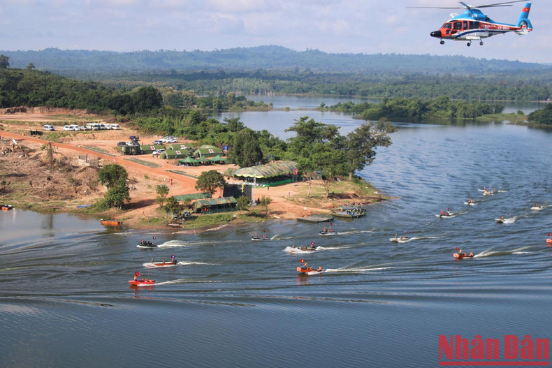 演习活动场景。 演习活动场景。