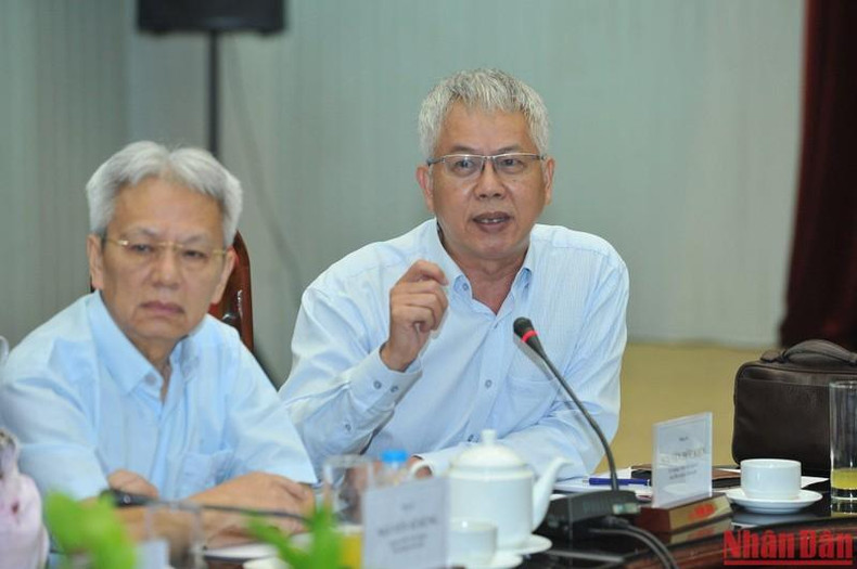 越南政府总理经济咨询小组组长阮德坚。