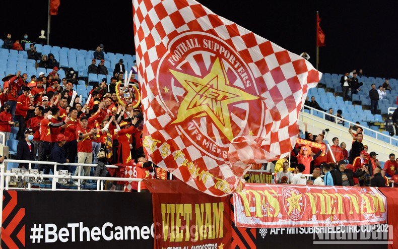 越南球迷的热情。