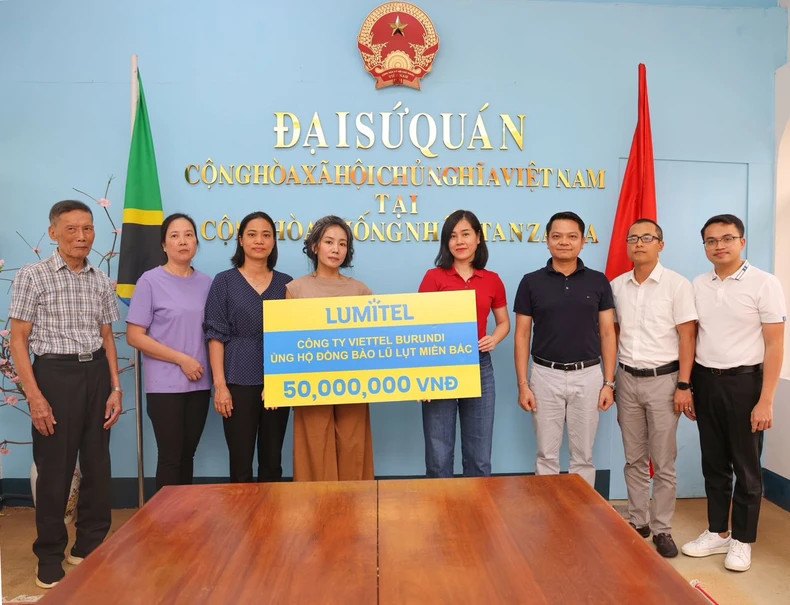 Lumitel公司支持灾民。 Lumitel公司支持灾民。