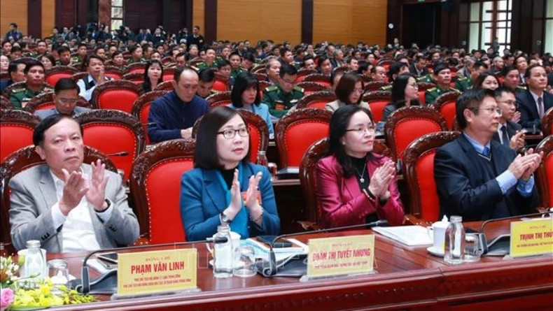 与会代表。(图片来源:越通社) 与会代表。(图片来源:越通社)