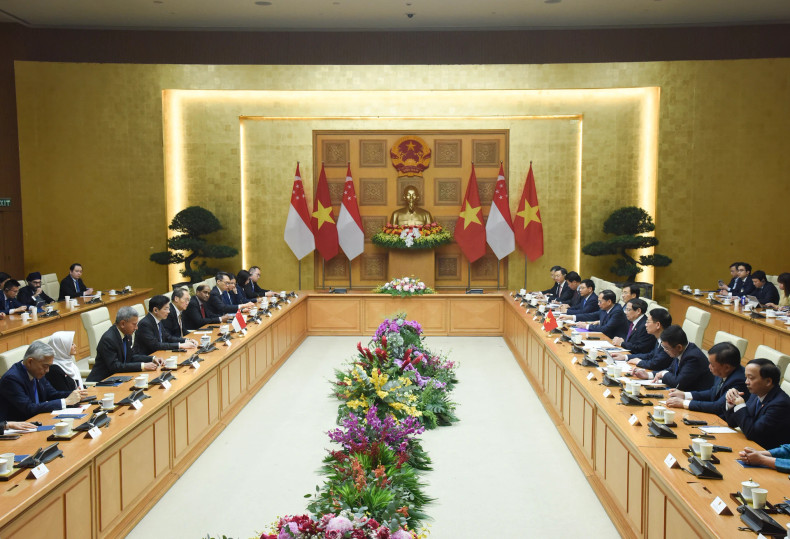 会谈场景。 会谈场景。