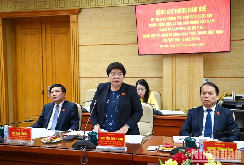 国会社会委员会主任阮翠英。