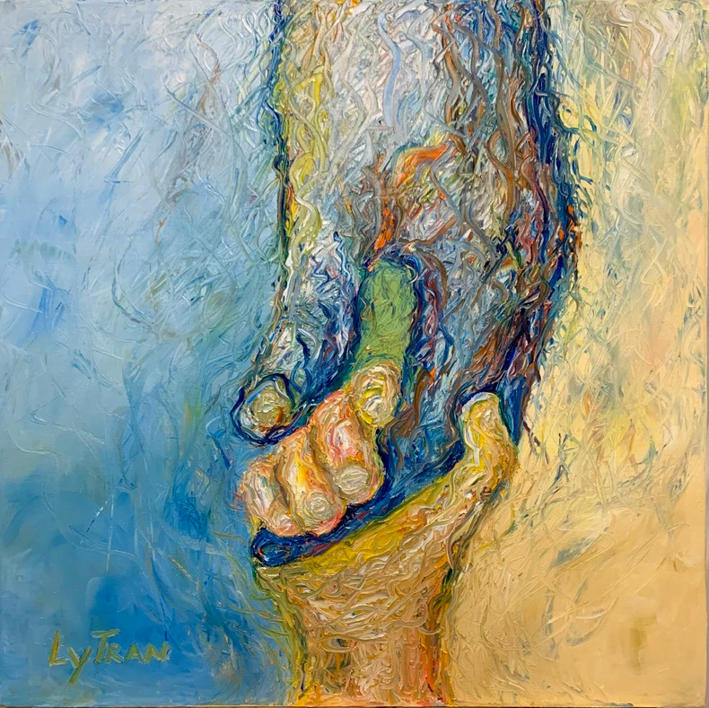 丽陈画家的作品。 丽陈画家的作品。