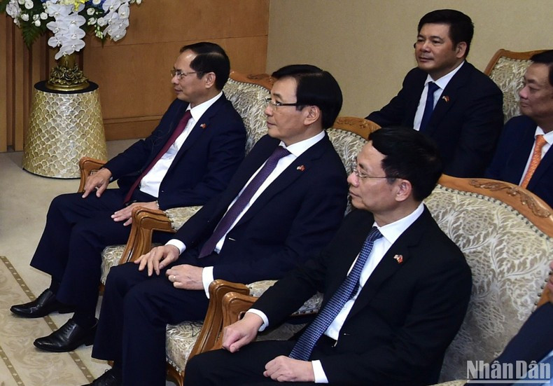 越南代表团成员。