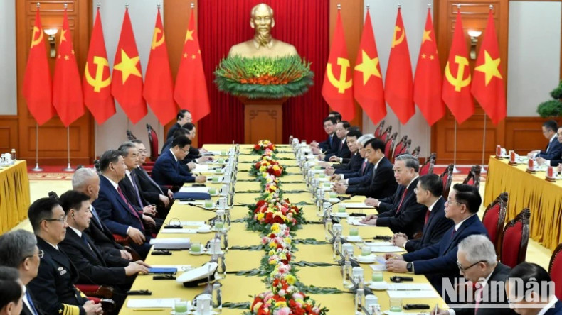 会谈场景。 会谈场景。