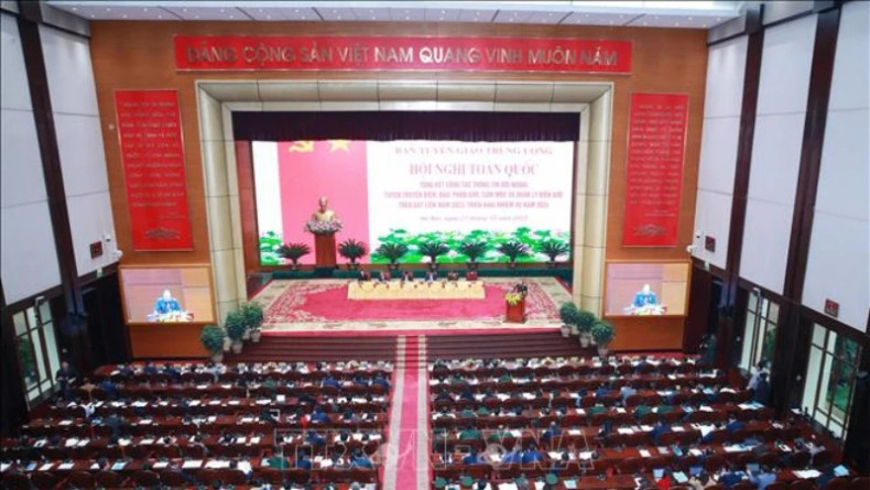 会议场景。(图片来源:越通社) 会议场景。(图片来源:越通社)