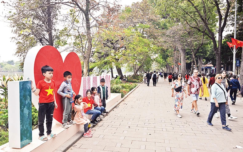 还剑湖步行街。