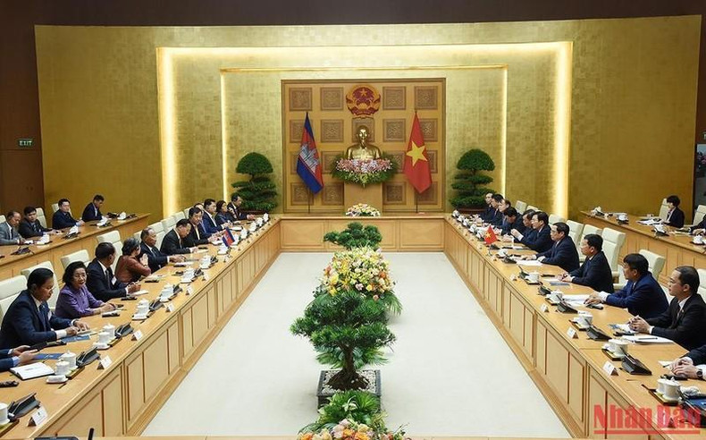 会见场景。 会见场景。