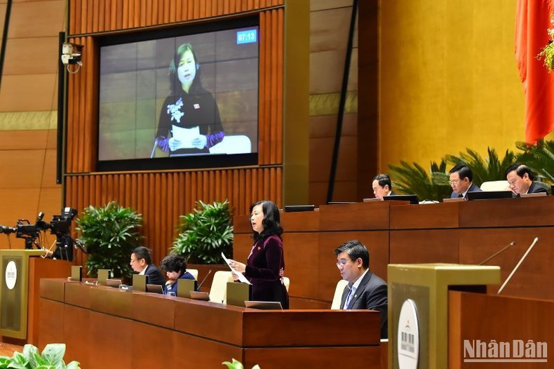 卫生部部长陶红兰在会议上发言。 卫生部部长陶红兰在会议上发言。