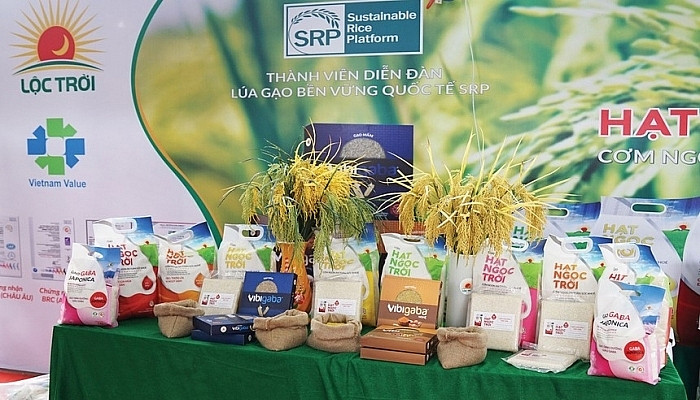 越南天赐大米集团的产品。 越南天赐大米集团的产品。