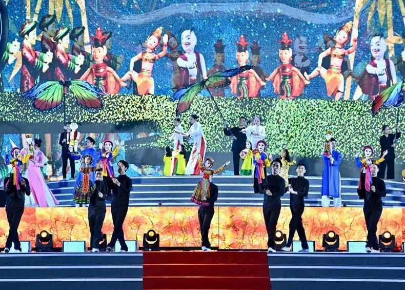 木偶戏表演。 木偶戏表演。