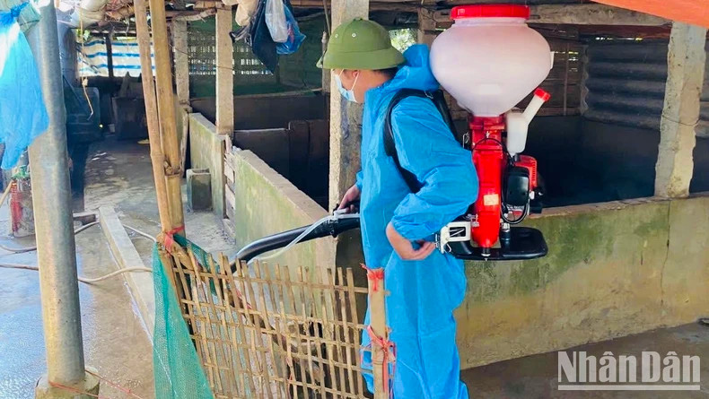 洪涝之后做好卫生环境与消毒工作。