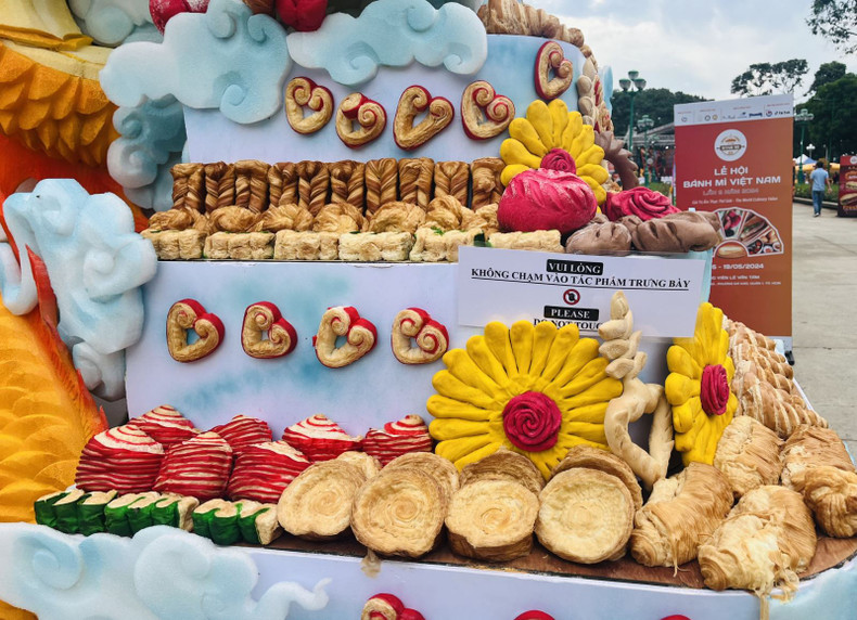 2024年第二届越南面包节在胡志明市开幕。 2024年第二届越南面包节在胡志明市开幕。