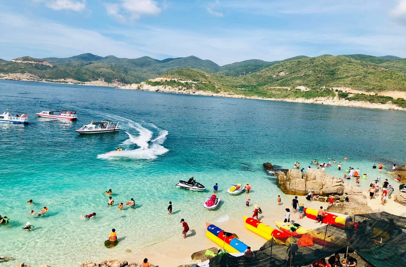 永希旅游村的各项娱乐活动。(图片来源:越南旅游总局) 永希旅游村的各项娱乐活动。(图片来源:越南旅游总局)
