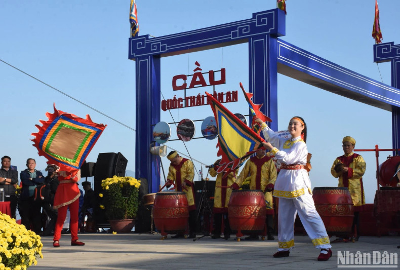求鱼节祈求国泰民安、风调雨顺、六畜兴旺、渔获满载、渔民温饱幸福等。（英桃 摄）