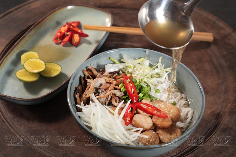 素食河粉是一道历史悠久的传统菜肴。（图片来源：越南画报）