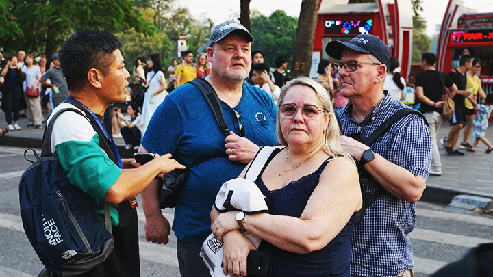 与新冠肺炎疫情爆发前相比，国际游客量呈增长趋势。（北山 摄）