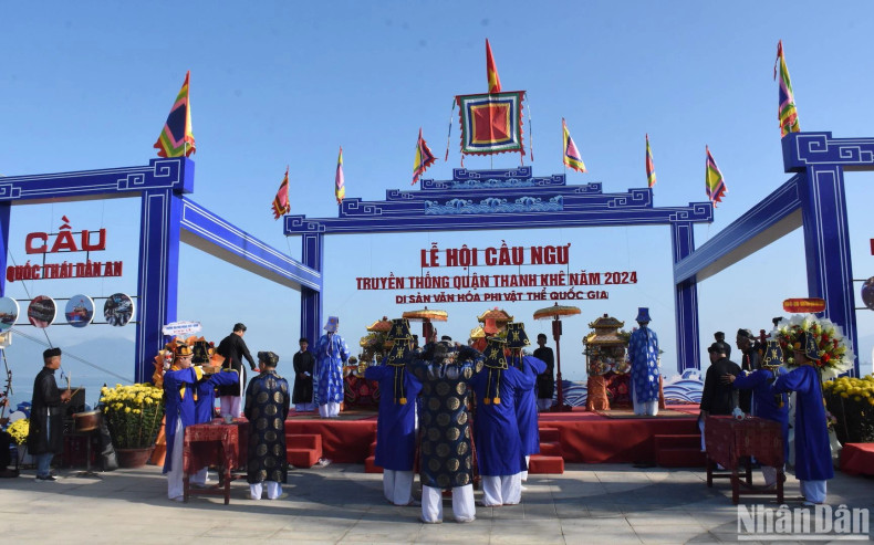 岘港求鱼节于2016年被文化体育与旅游部公认为国家级非物质文化遗产。（英桃 摄）