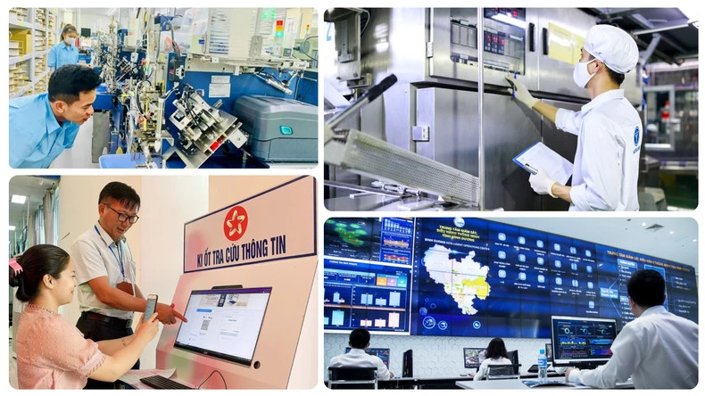 附图：越共中央总书记苏林强调，精简政治体系组织机构是非常紧迫和必须做的事，做得越早，对人民和国家越有利。