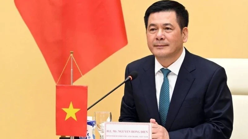 越南工贸部部长阮鸿延。（图片来源：越通社）