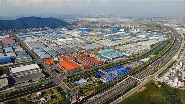 附图：从现在到2030年，北江拟在各县、市建设拥有现代基础设施的约20个工业-城市-服务区，总面积近6000公顷和51个总面积超过2000公顷的产业集群。