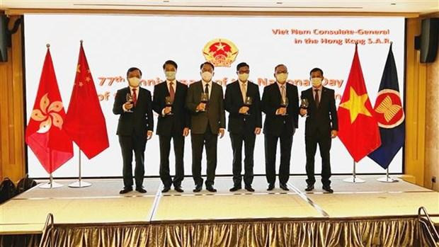 与会代表合影。