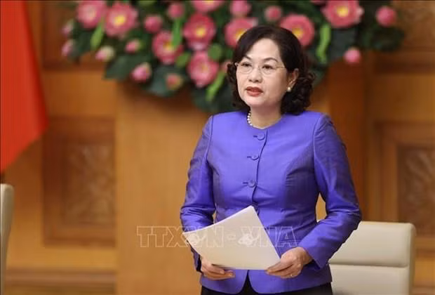越南国家银行行长阮氏红。