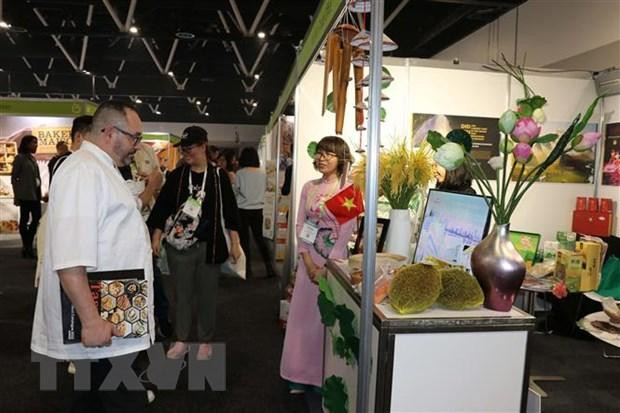 越南的展位。