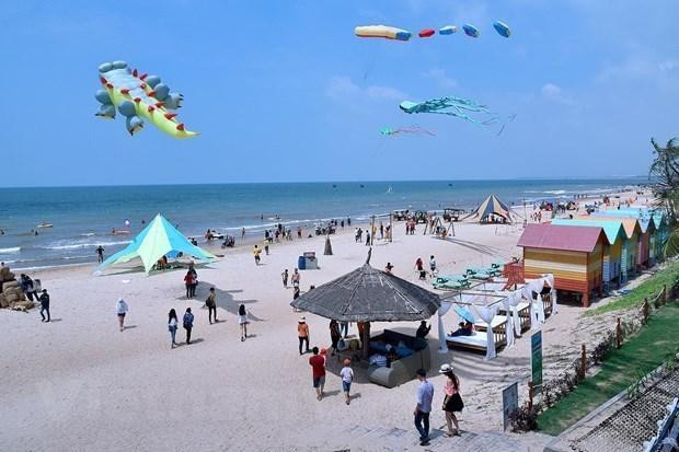 附图：平顺省的海滩。