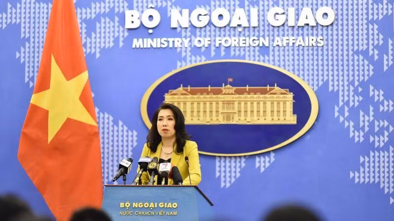 越南外交部发言人黎氏秋姮。