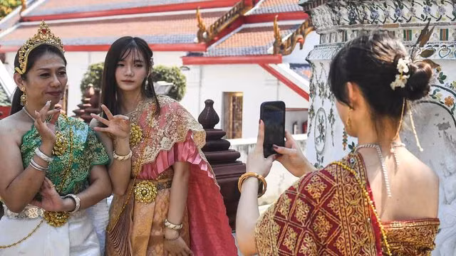 附图：泰国旅游呈现复苏态势。（图片来源：路透社）